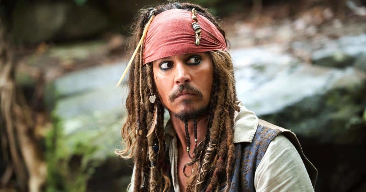 Large 1d0eab13dee998bb69aac09d32cb1c6e johnny depp reimagined as jack sparrow in a fan pirates of the caribbean 6 poster 0001