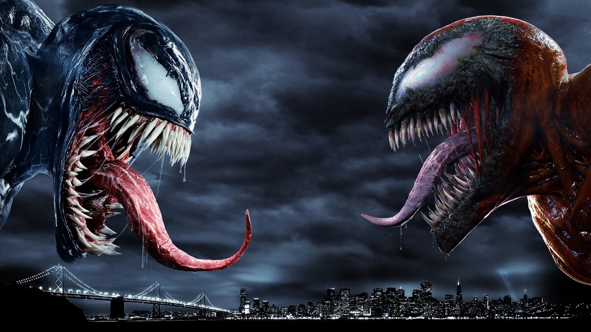 Large 6f5e5db6514ec9cb7996349482cce3ff carnage marvel vs venom hd venom let there be carnage 1600x900