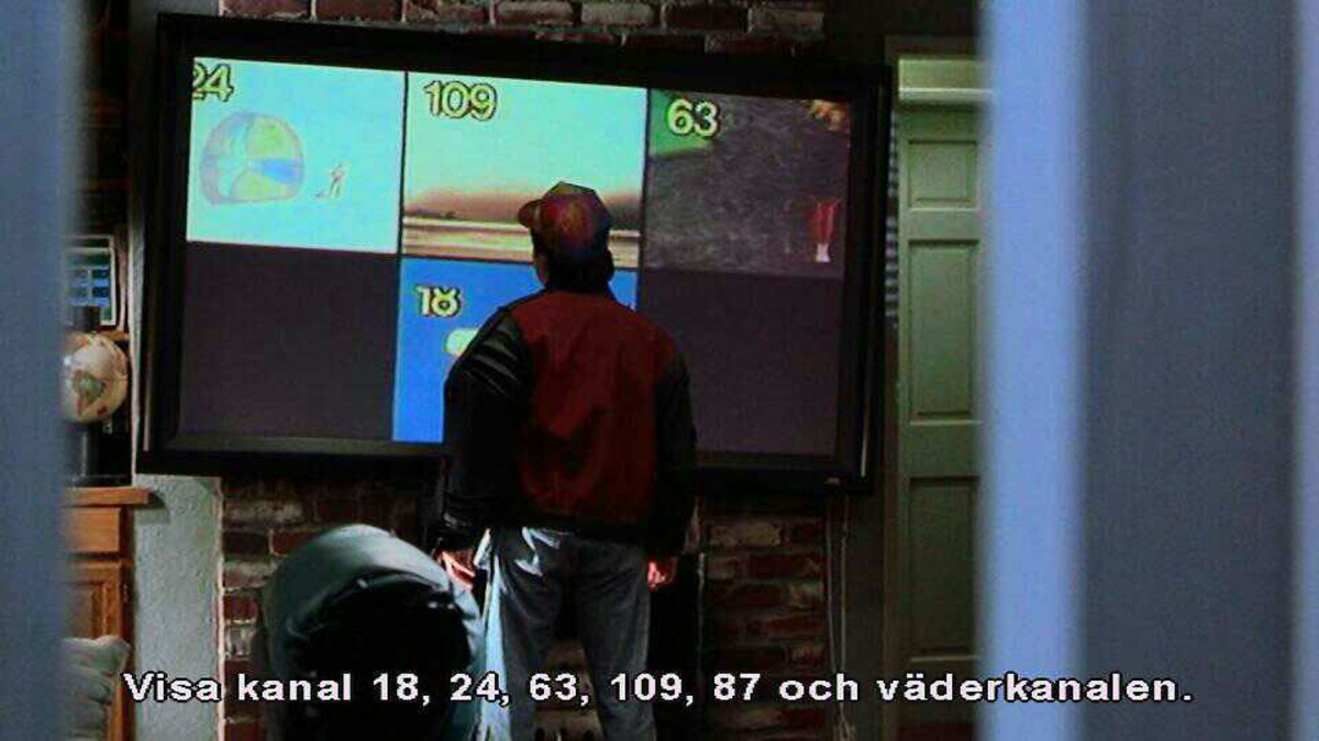 Large tv
