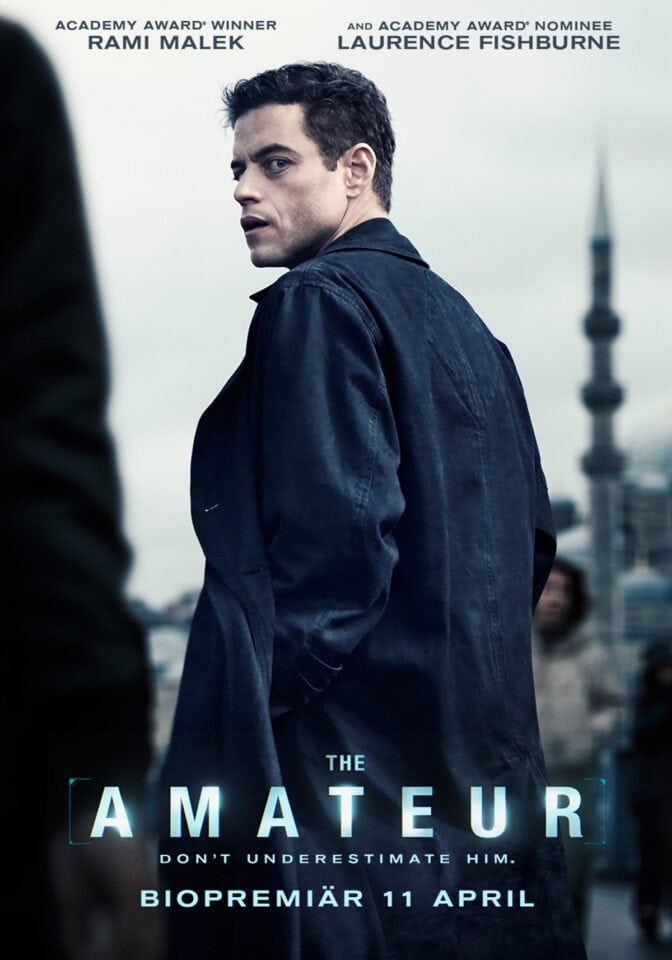 Rami Malek är "The Amateur"