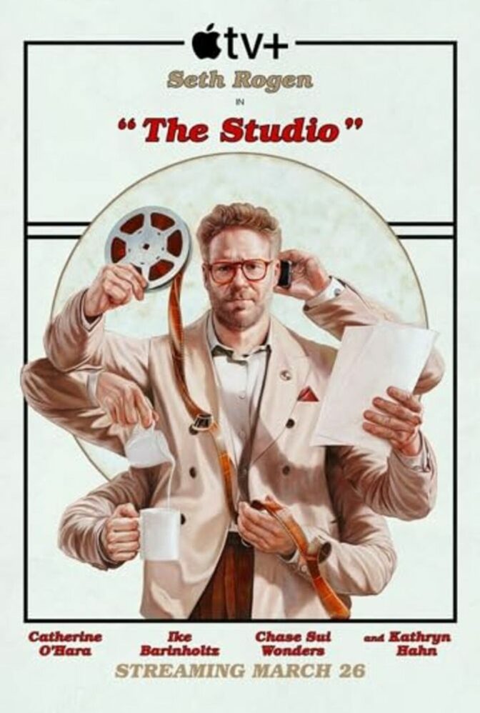 Seth Rogen spelar stressad Hollywood-höjdare i komediserien "The Studio".