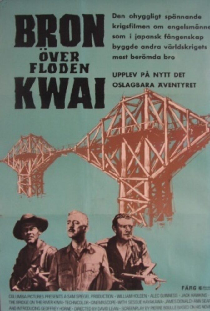 Alec Guinness i "Bron över floden Kwai"