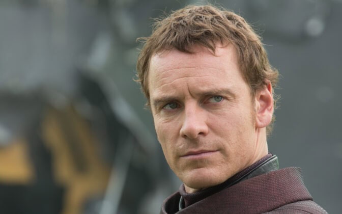 Michael Fassbender som en ung Magneto. 