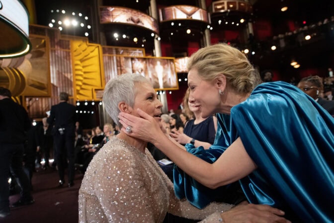 Cate Blanchett och Jamie Lee Curtis