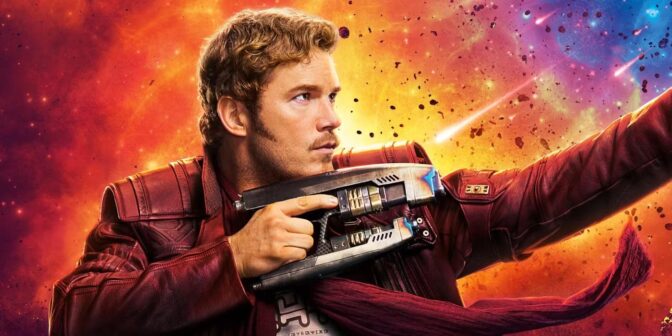 Chris Pratt som Star-Lord i "Guardians of the Galaxy".