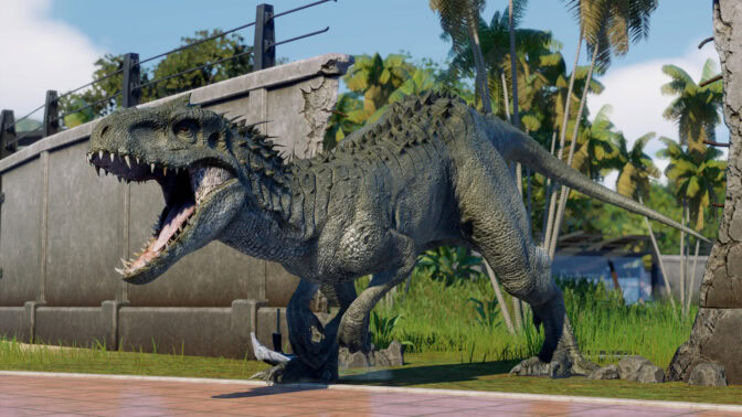 Så kan det gå när inte haspen är på i "Jurassic World Evolution 2". 