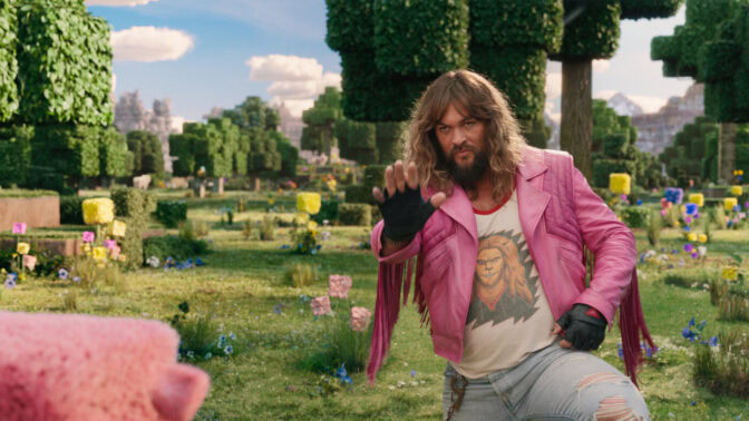 Jason Momoa i "A Minecraft Movie"