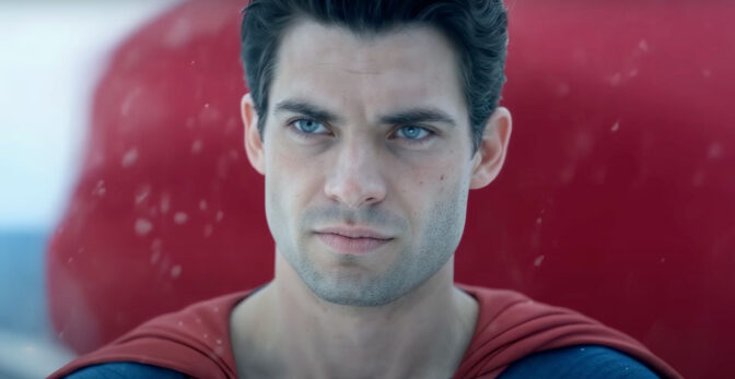 David Corenswet i en AI-genererad trailer för den nya "Superman"