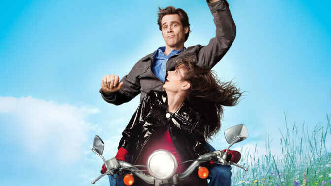 Jim Carrey får sällskap av Zooey Deschanel på en livsförändrande resa.