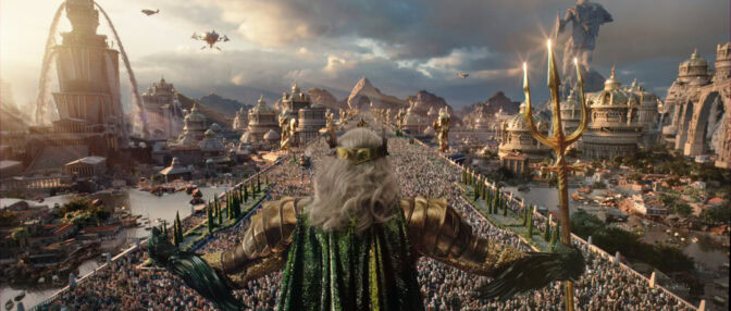 Episka och CGI-tunga scener avlöser varandra i "Aquaman". 