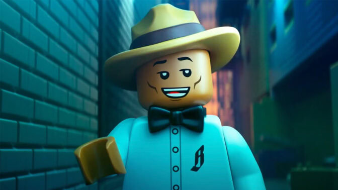 Pharrell Williams i LEGO-format. 