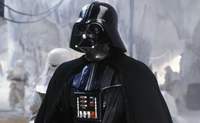 Darth Vader i "Rymdimperiet slår tillbaka"