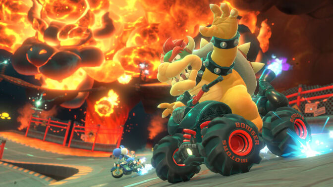 "Mario Kart World" är ett av många spel som lanseras med konsolen.