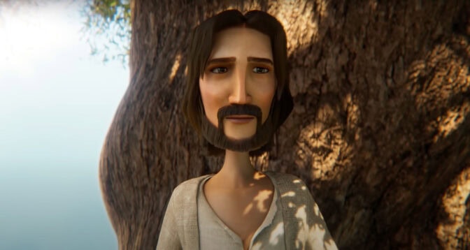 Oscar Issac som Jesus.